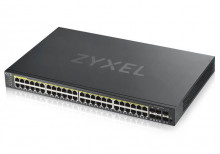 Switch ZyXEL GS1920-48HPV2 48x Glan s PoE, 4x SFP Combo, 2x SFP, 375W 