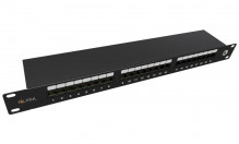 Patch panel Solarix SX24-5E-STP-BK-...