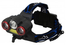 LED čelovka Cattara TRIO 670lm nabí...