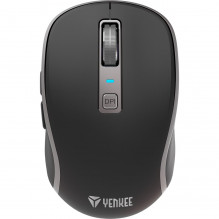 Myš Yenkee NOBLE YMS 2085BK Dual mode WL, optická, bezdrátová, dobíjecí, 2400 DPI, černá 