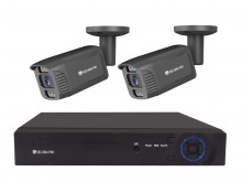 Kamerový set Securia Pro NVR2CHV5S-B IP, 5Mpx, 2 kamery, PoE NVR, černá 