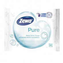 Toaletní papír Tork vlhčený splachovatelný ZEWA Pure - 42ks 