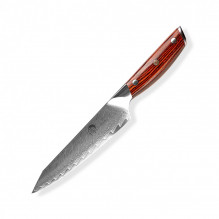 Nůž Dellinger nůž Utility 5" (130mm) Rose-Wood Damascus 