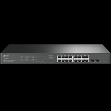 Switch TP-Link TL-SG2218P Smart, 16x GLan s PoE+, 2x SFP, 150W, Omada SDN 