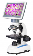 Mikroskop Levenhuk D85L LCD 40x–1600x. 7" obrazovka 