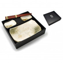 Jídelní sada V.I.P. Sushi porcelánový servis na Sushi - Hikari - 2 osoby 