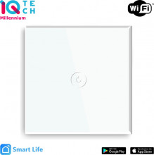 iQtech Millennium NoN WiFi, 1x vypínač Smartlife, bílý 