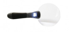 Konus Lux-90 ruční lupa 2,5x (90mm) plast, LED 
