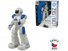 Robot Zigybot Viktor 27cm, 21 funkcí (modrý) 