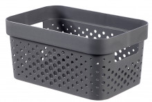 Box Curver Infinity Dots 4,5L šedý 