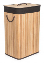 Koš na prádlo G21 72 l, bambusový s...