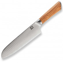 Nůž SOK Santoku 175 mm Olive Sunshi...