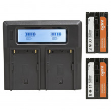 Set Jupio 2ks baterie NP-F970 (6000...