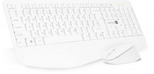 Set klávesnice + myš Connect IT Combo bezdrátová bílá (+1x AAA +1x AA baterie zdarma), CZ + SK layou 