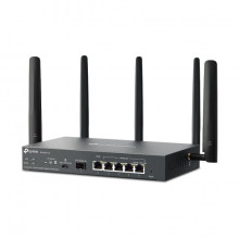 Router TP-Link ER706W-4G VPN WiFi 6, LTE/4G, 1x GWAN + 4x GWAN/LAN + 1x GWAN/LAN SFP, USB,  Omáda SD 