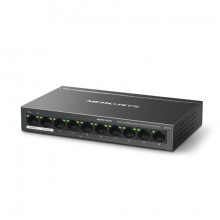 Switch TP-Link Mercusys MS110P 2x LAN s PoE, 8x LAN s PoE+, 65W 