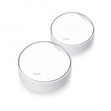 WiFi router TP-Link Deco X50-PoE(3-pack) WiFi 6, 1x 2,5GLAN, 1x GLan s PoE, 2,4/ 5GHz AX3000 