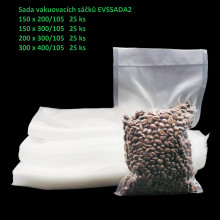 Sada vroubkovaných vakuovacích sáčk...