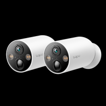 Kamerový set TP-Link Tapo C425(2-pack) 4MPx, venkovní, IP, WiFi, přísvit, baterie 
