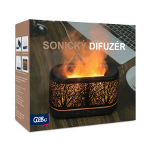Aroma difuzér Albi černý sonický Ex...