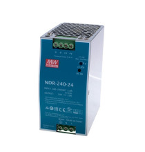 Zdroj Mean Well NDR-240-24 průmyslový, 24V, 10A, na DIN lištu 