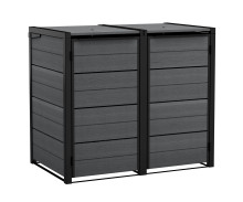 Zahradní box Keter Hide Away na popelnice 240 l šedý 