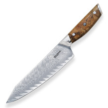 Nůž Dellinger kuchařský Brown Chef Kiritsuke 205 mm Resin Future 