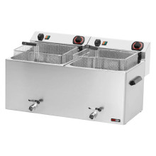 Fritéza elektrická dvojitá 0,74 kW/...