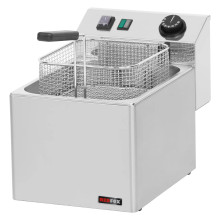 Fritéza elektrická 0,38 kW/l, 8 l s...