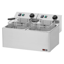 Fritéza elektrická dvojitá 0,38 kW/...