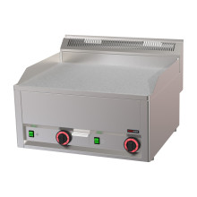 Grilovací deska 65x48 elektrická durable chrom hladká bez podestavby 400 V | REDFOX - FTHC 60 EL 