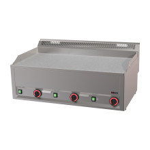 Grilovací deska 97x48 elektrická durable chrom kombinovaná bez podestavby 400 V | REDFOX - FTHRC 90  
