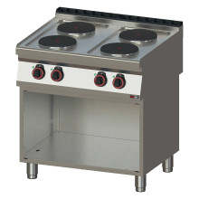 Sporák elektrický 4x plotýnka s podestavbou 400 V | REDFOX - SP 70/80 E 