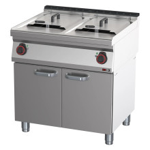 Fritéza elektrická dvojitá 0,8 kW/l, 17+17 l s podestavbou 400 V | REDFOX - FE 70/80 E 