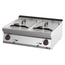 Fritéza elektrická dvojitá 0,96 kW/l, 13+13 l bez podestavby 400 V | REDFOX - FE 70/08 E 