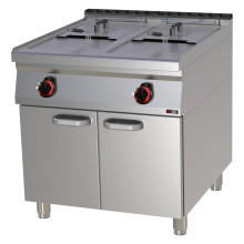 Fritéza elektrická dvojitá 0,8 kW/l, 17+17 l s podestavbou 400 V | REDFOX - FE 90/80-17 E 