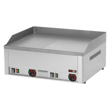 Grilovací deska 65x48 elektrická kombinovaná stolní 400 V | REDFOX - FTHR 60 E 