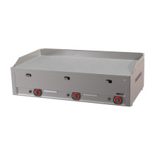 Grilovací deska 97x48 plynová durable chrom kombinovaná stolní | REDFOX - FTHRC 90 G 
