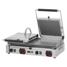 Kontaktní gril kombinovaný elektrická 57x24 400 V | REDFOX - PD 2020 M 