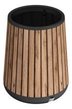 Květináč Keter Deco Conic walnut 