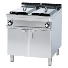 Fritéza elektrická dvojitá 0,88 kW/l, 18+18 l s podestavbou 400 V | RM - F2/18-98ET 