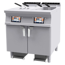 Fritéza elektrická 25+25 l automatická 7" displej | RM - F2/25-98ETD 