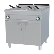 Fritéza plynová dvojitá 0,8 kW/l, 25+25 l s podestavbou | RM - F2/25-98G 