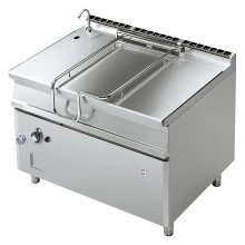 Pánev sklopná automatická plynová 120 l ocelové dno | RM - BRM120-912G 