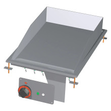 Grilovací deska 36x55 drop-in elektrická hladká 400 V | RM - FTLD-64ET 