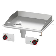 Grilovací deska 75x55 drop-in elektrická chromovaná hladká 400 V | RM - FTLD-68ETS 