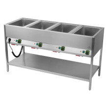 Vodní lázeň stacionární elektrická GN 4-1/1 ovládání na delší straně s deskou  | RM - BMSD 4120 