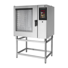 Konvektomat STEAMBOX elektrický 10x GN 2/1 automatické mytí bojler 400V levé dveře 10" displej | RM  