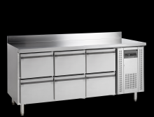 TEFCOLD CK 7360 Chladicí stůl GN1/1 