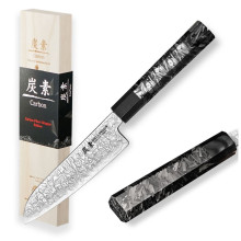 Nůž Dellinger KO-Santoku 140 mm Carbon Fiber Octagon® 